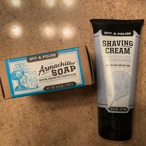 Duluth Trading Co | Spit & Shine | Bar Soap and Shaving Cream